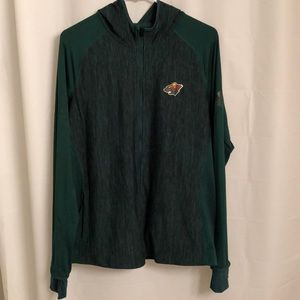 Adidas zip up hoodie. Wild hockey. Barely worn.